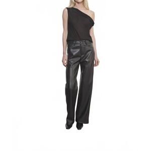 NEW ENZA COSTA airy off-shoulder top in black
